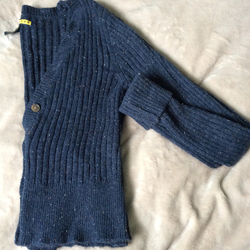 Prince & Fox Long Sleeve, Crop Fit Cardigan